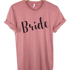 💕👰🏼 BRIDE T-SHIRT! 👰🏼💕